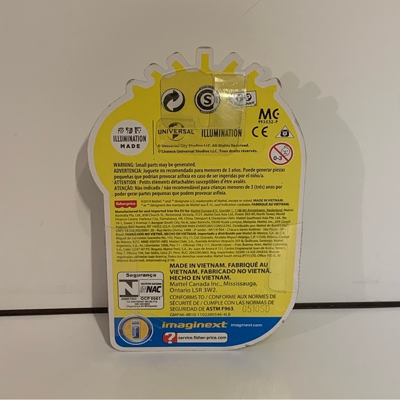 🦹♀ 4/$25 FISHER-PRICE MINIONS IMAGINEXT BELLE BOTTOM MINI FIGURE 🦹♀️ - Picture 3 of 7